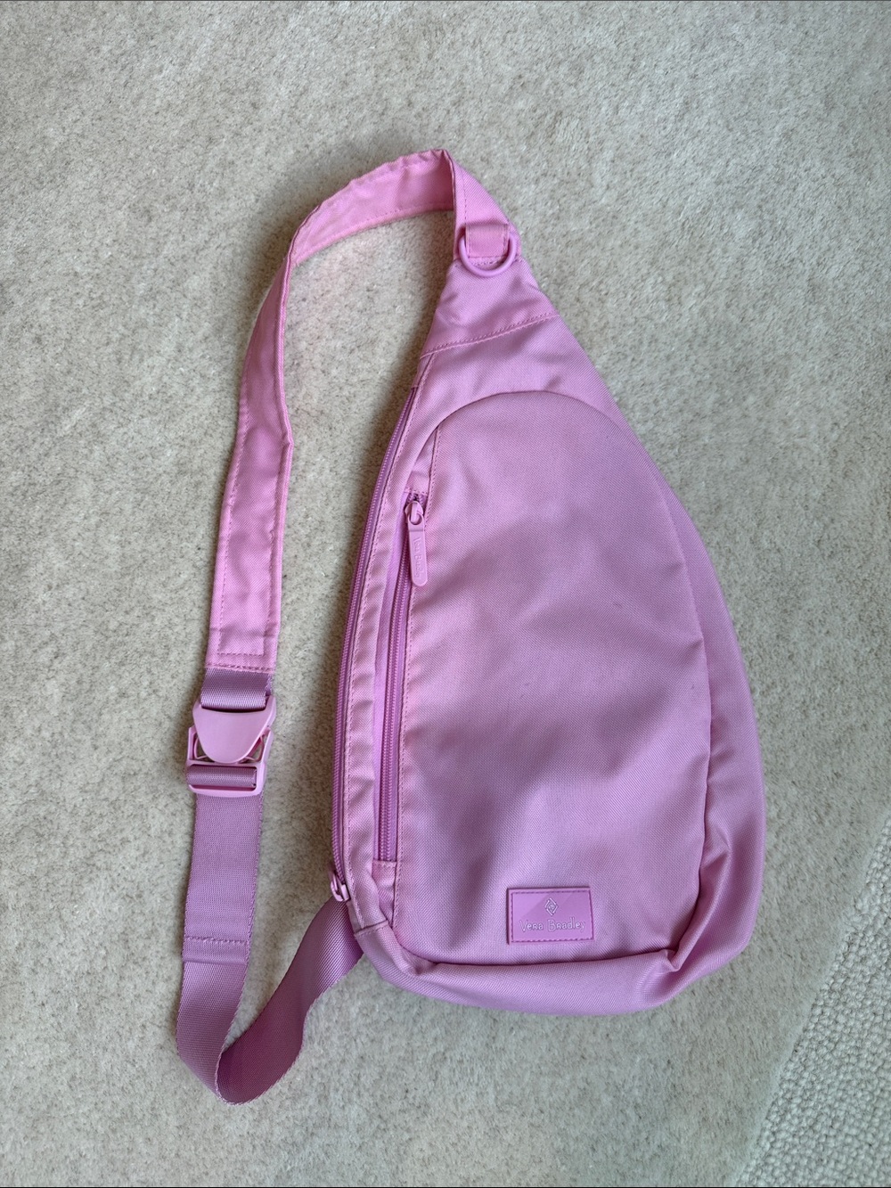 Vera Bradley Light bubble gum Pink Essential Sling Crossbody